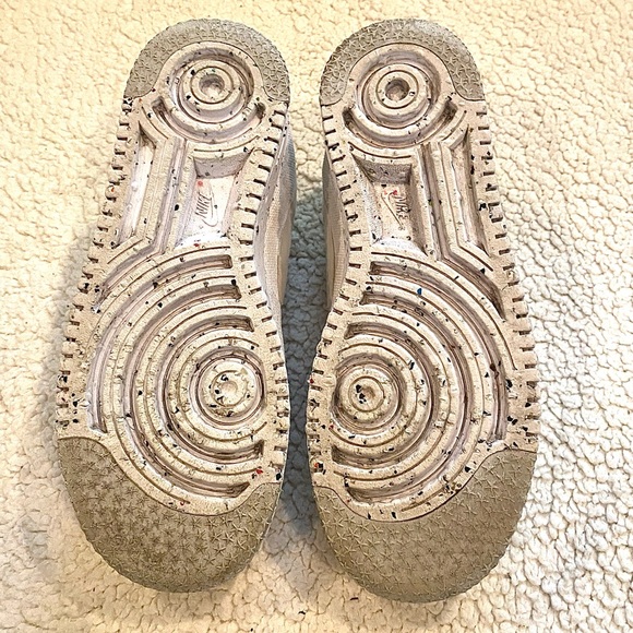 Splatter paint Air Force ones. Gently used condition. - Picture 3 of 3